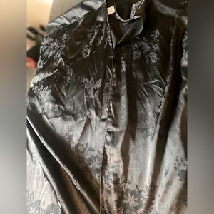 Black Floral Kimono